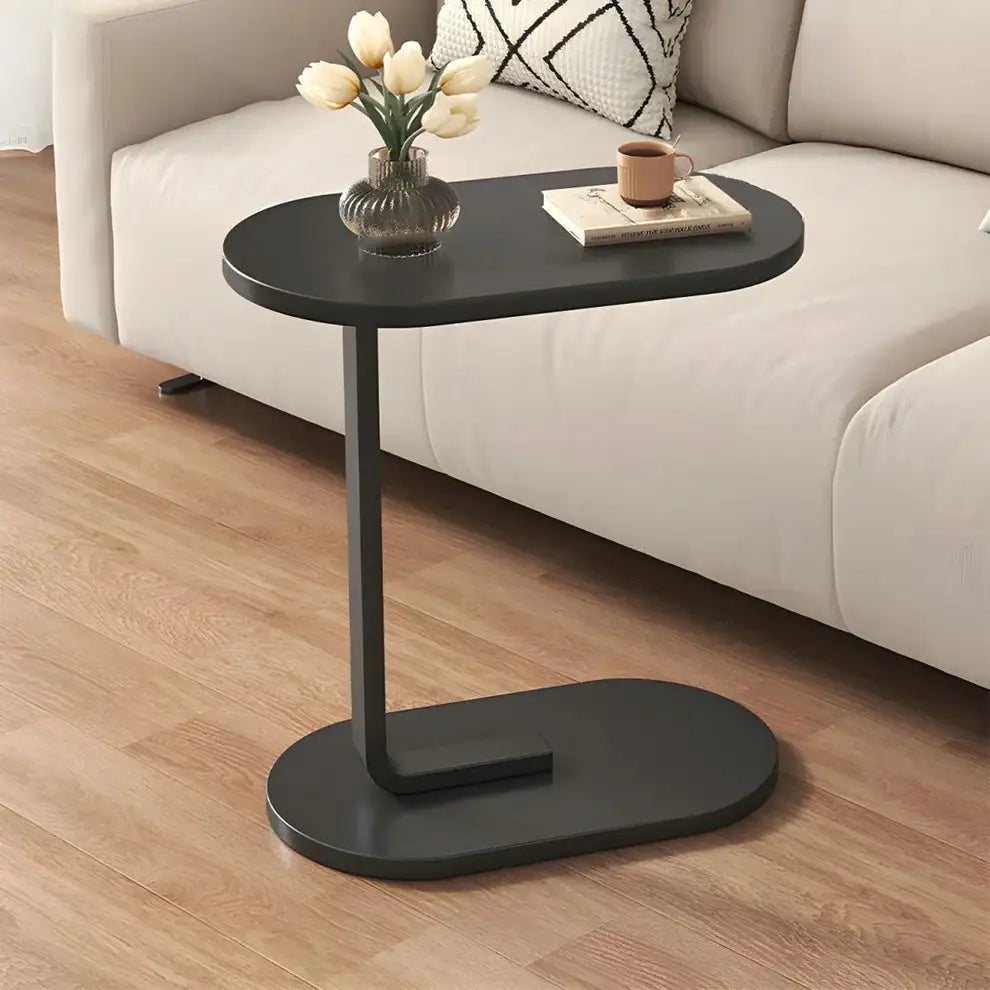 C-Shaped Sofa Side Table (Fixed Height)