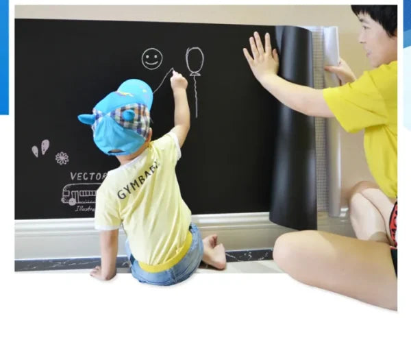 Chalkboard Sticker Roll with 5 Free Chalks