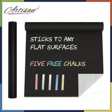Chalkboard Sticker Roll with 5 Free Chalks